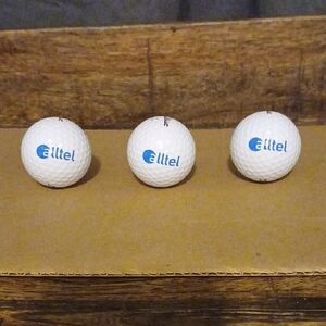 White Golf Balls From Allltel Before Verizon Bought Them